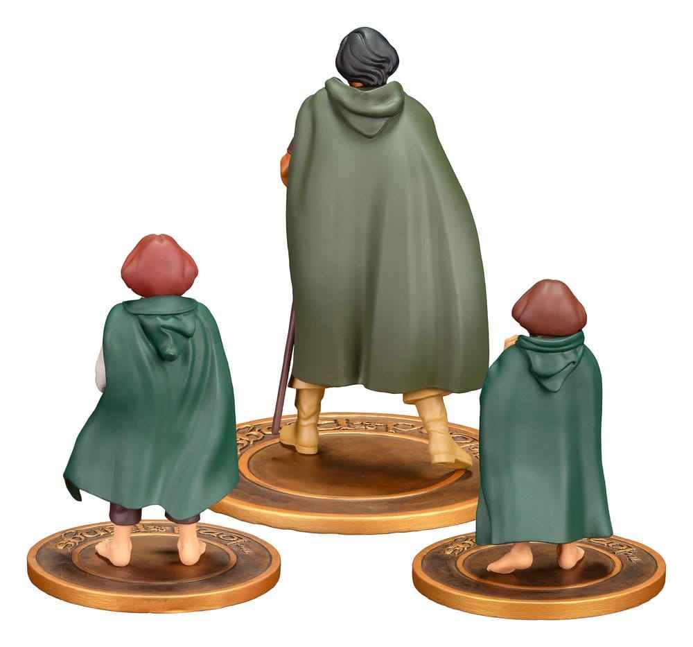 Sagan om Ringen Animerade Film PVC-Figurer 3-Pack Frodo, Aragorn och Samwise