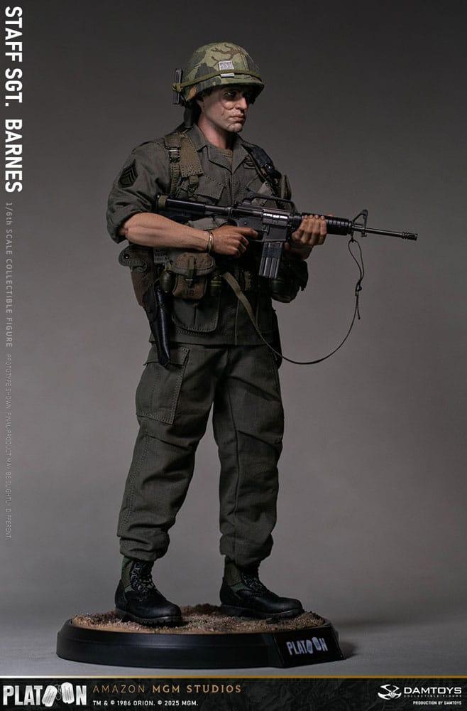 Platoon Action Figur 1/6 Staff Sergeant Barnes 30 cm Damtoys
