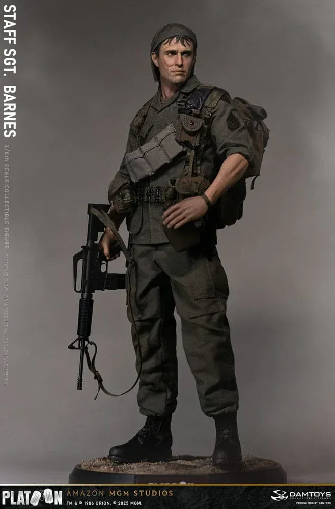 Platoon Action Figur 1/6 Staff Sergeant Barnes 30 cm Damtoys