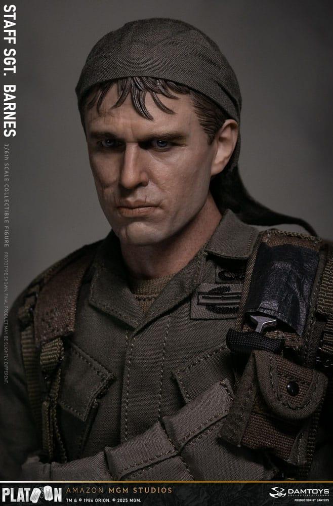 Platoon Action Figur 1/6 Staff Sergeant Barnes 30 cm Damtoys