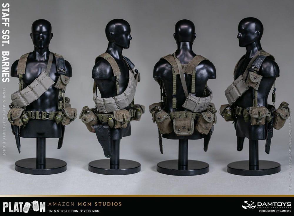 Platoon Action Figur 1/6 Staff Sergeant Barnes 30 cm Damtoys