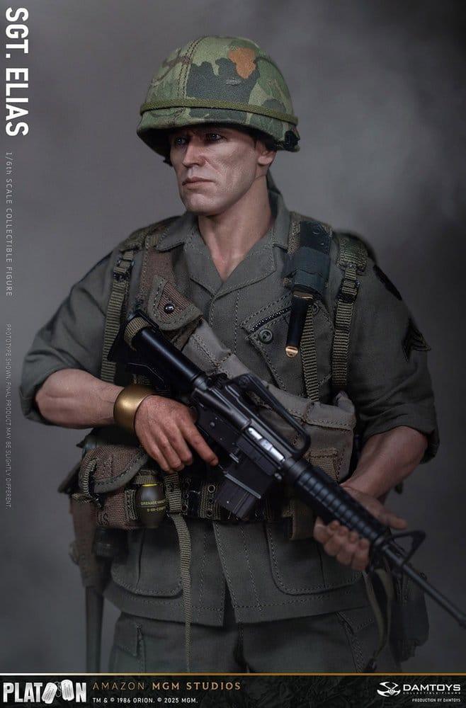 Platoon Action Figur 1/6 Sergeant Elias 30 cm Damtoys