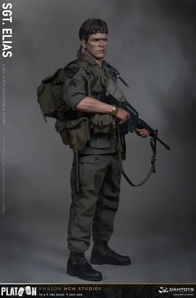 Platoon Action Figur 1/6 Sergeant Elias 30 cm Damtoys