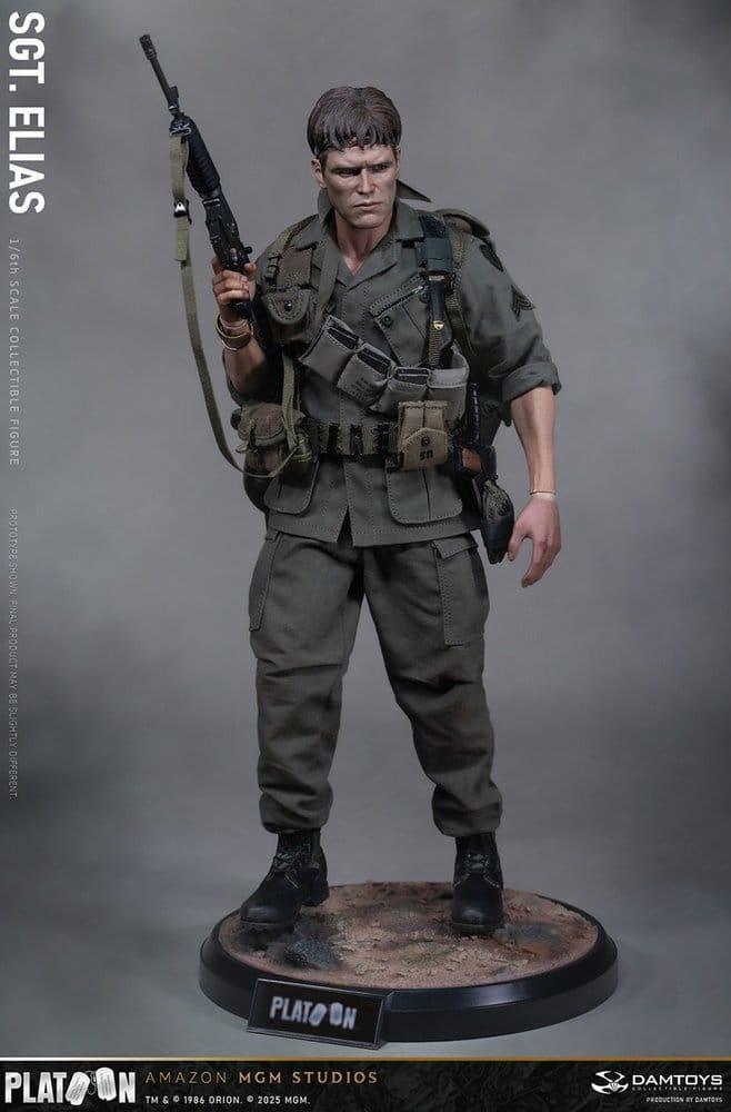 Platoon Action Figur 1/6 Sergeant Elias 30 cm Damtoys