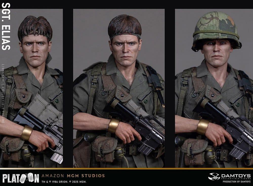 Platoon Action Figur 1/6 Sergeant Elias 30 cm Damtoys
