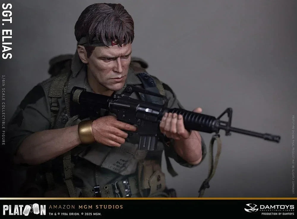 Platoon Action Figur 1/6 Sergeant Elias 30 cm Damtoys