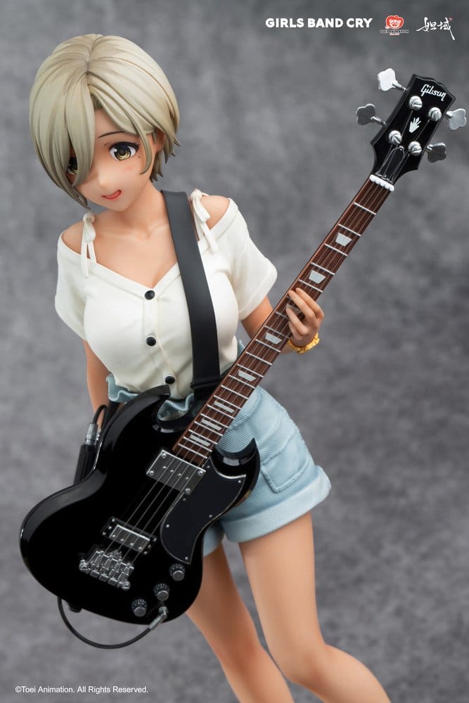 Girls Band Cry Natsu wo Mankitsu shite Sakebe Serie Nr. 3 PVC-figur 1/7 Rupa 26 cm