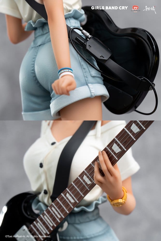 Girls Band Cry Natsu wo Mankitsu shite Sakebe Serie Nr. 3 PVC-figur 1/7 Rupa 26 cm