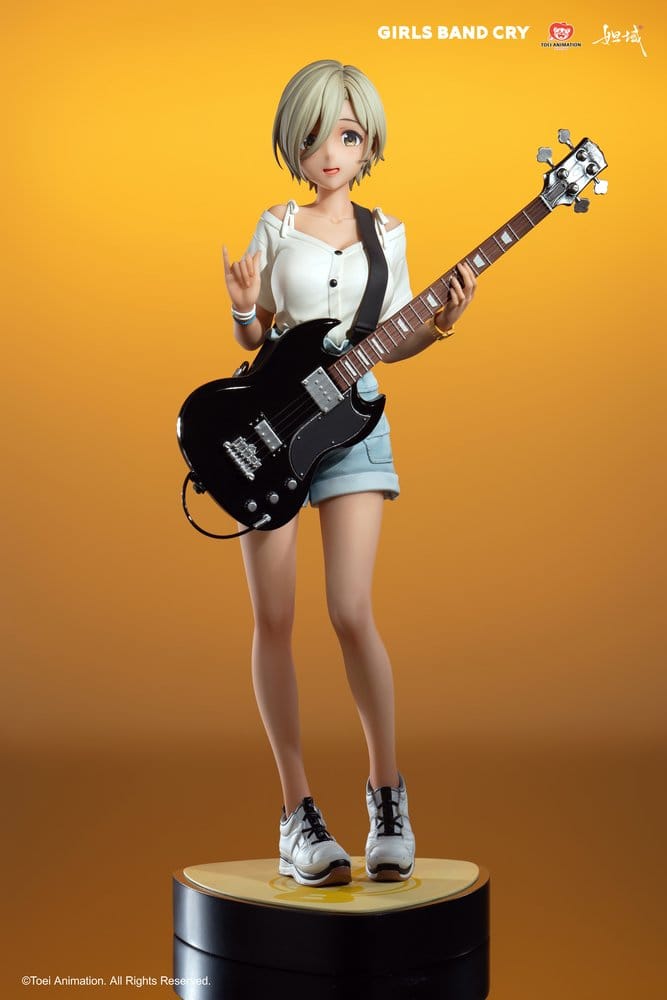 Girls Band Cry Natsu wo Mankitsu shite Sakebe Serie Nr. 3 PVC-figur 1/7 Rupa 26 cm