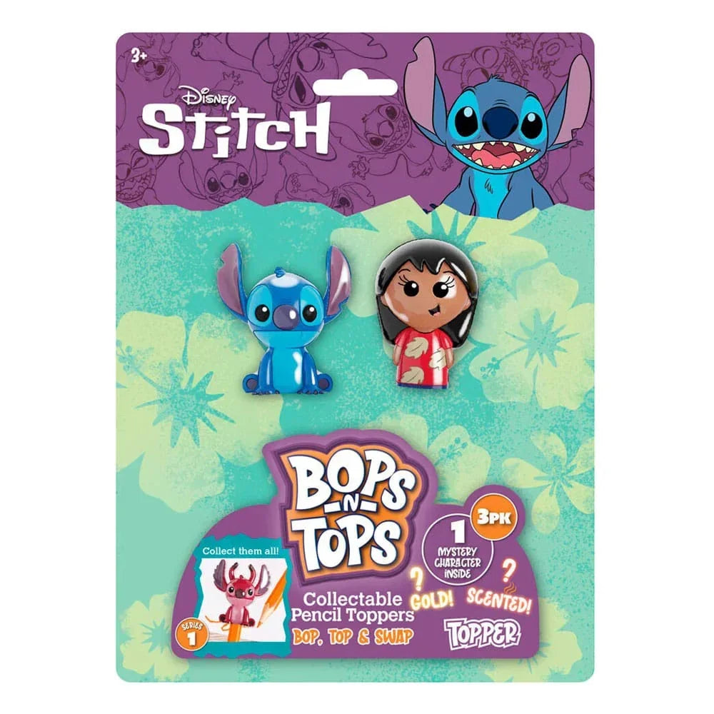 Lilo & Stitch Blisterpack med 3 figurer för pennor CyP Brands