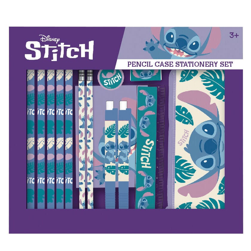 Lilo & Stitch Pennfodral Stationery Set 14 Delar CyP Brands