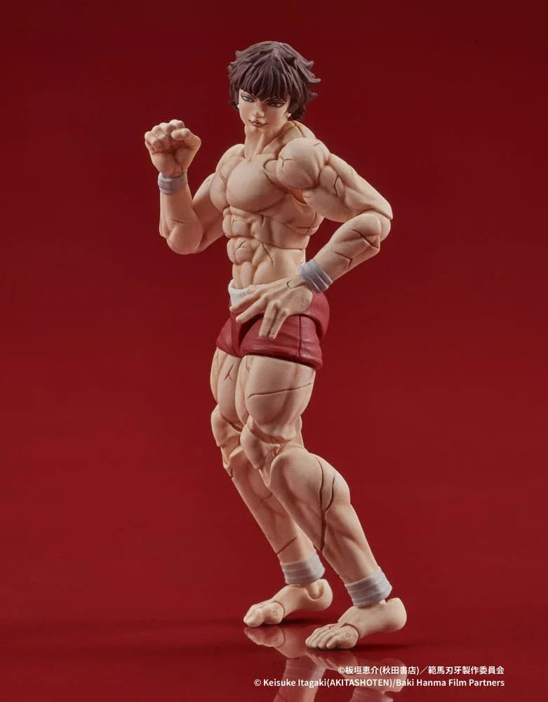 Baki Hanma Digaction Action Figur 7 cm Digism