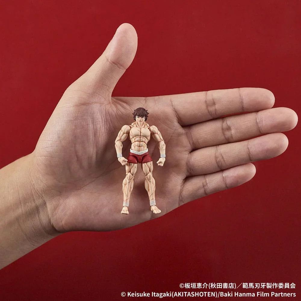 Baki Hanma Digaction Action Figur 7 cm Digism
