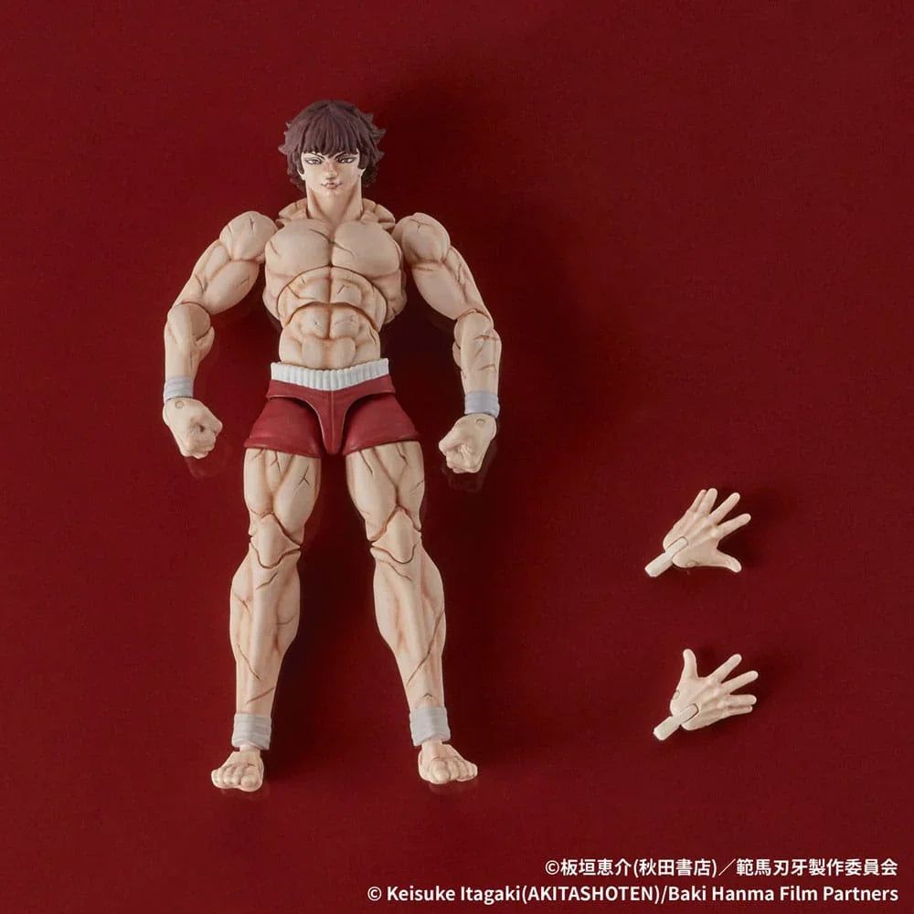 Baki Hanma Digaction Action Figur 7 cm Digism