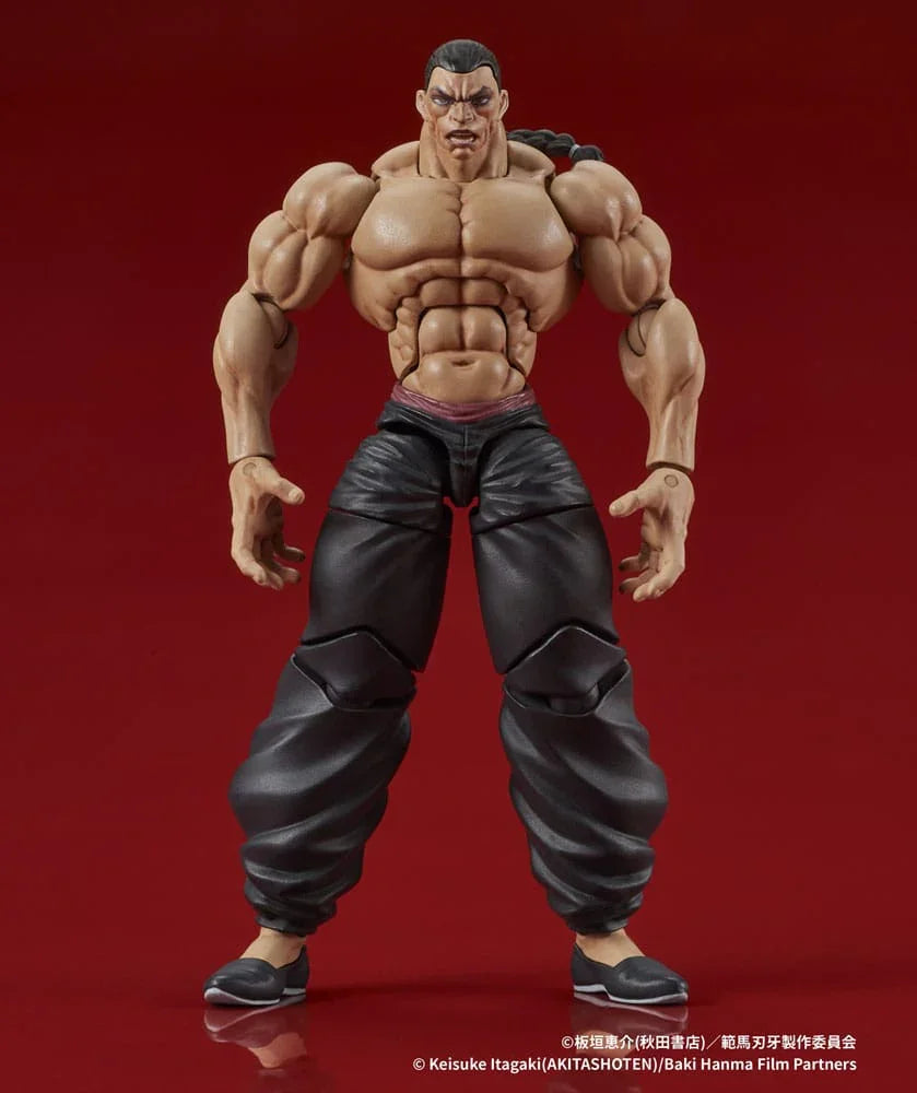 Baki Hanma Digaction Action Figur Retsu Kaioh 7 cm Digism