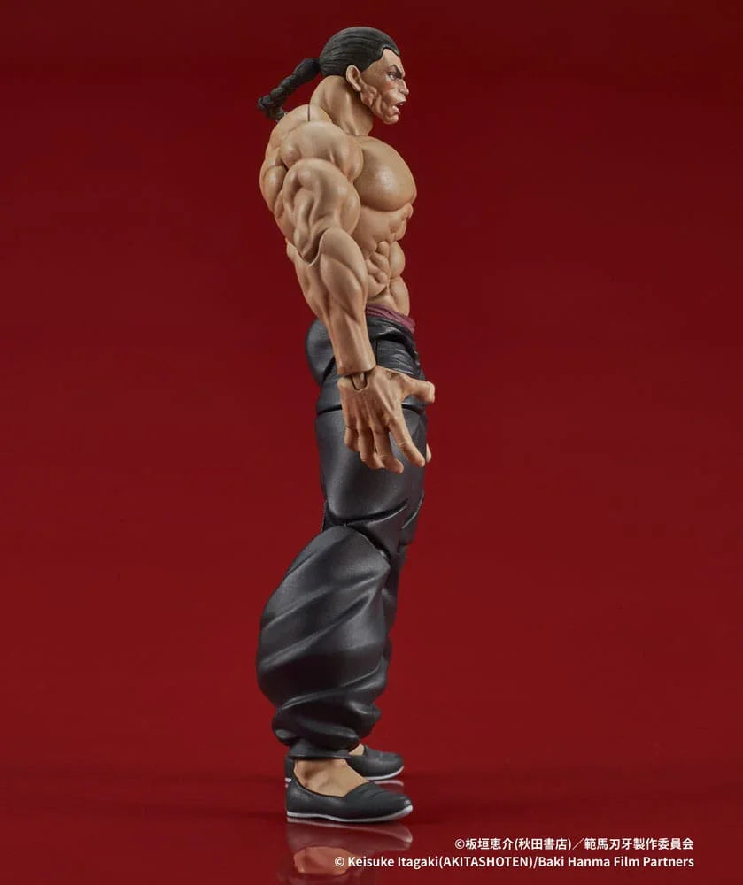Baki Hanma Digaction Action Figur Retsu Kaioh 7 cm Digism