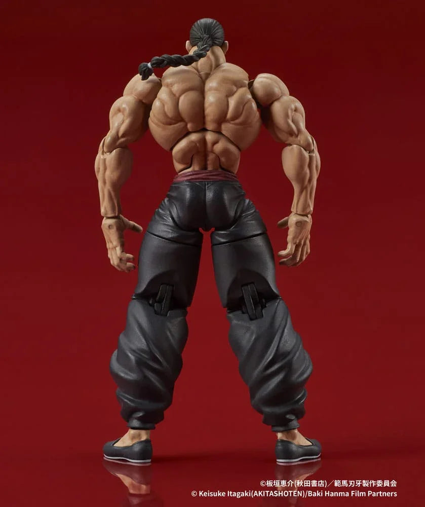 Baki Hanma Digaction Action Figur Retsu Kaioh 7 cm Digism