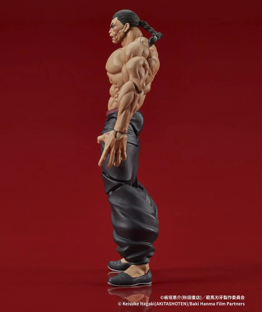 Baki Hanma Digaction Action Figur Retsu Kaioh 7 cm Digism