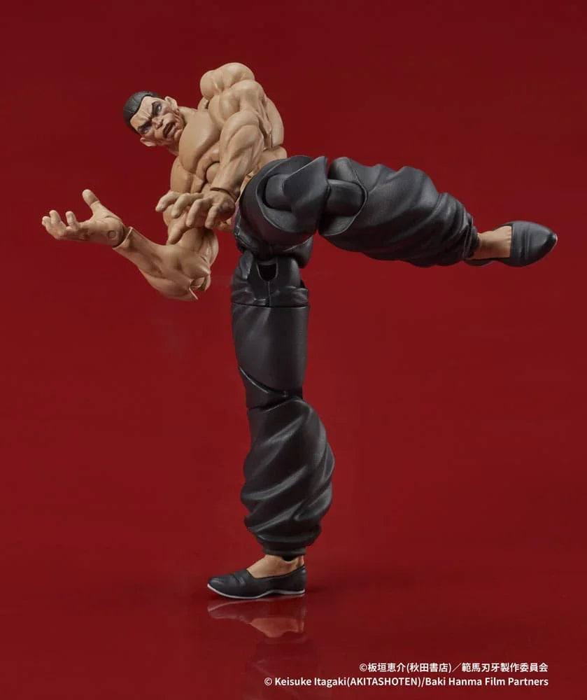 Baki Hanma Digaction Action Figur Retsu Kaioh 7 cm Digism