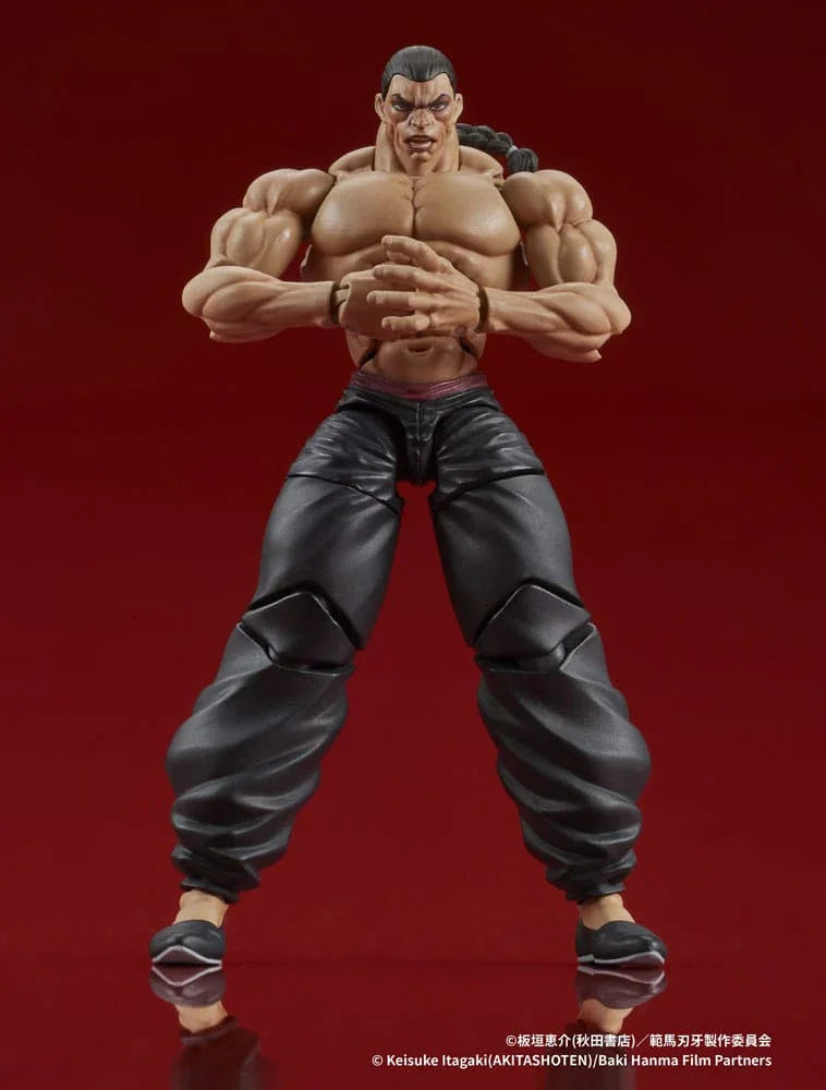Baki Hanma Digaction Action Figur Retsu Kaioh 7 cm Digism