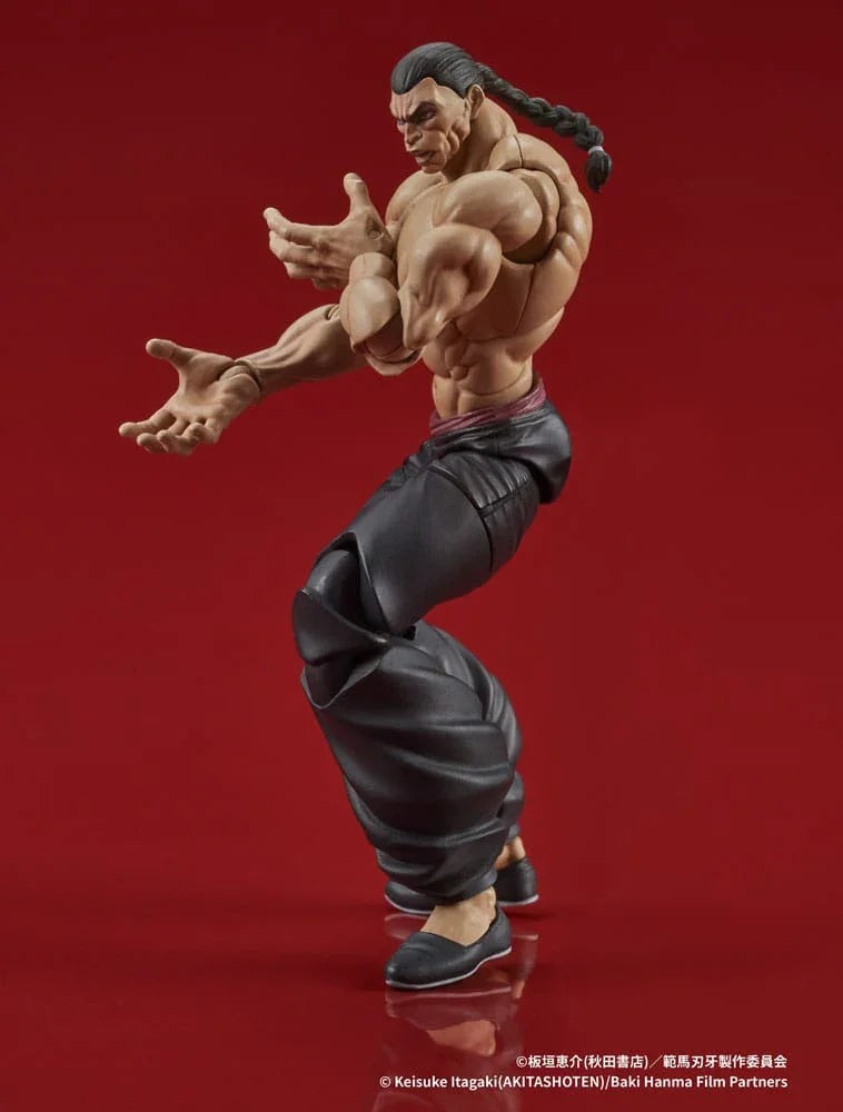 Baki Hanma Digaction Action Figur Retsu Kaioh 7 cm Digism