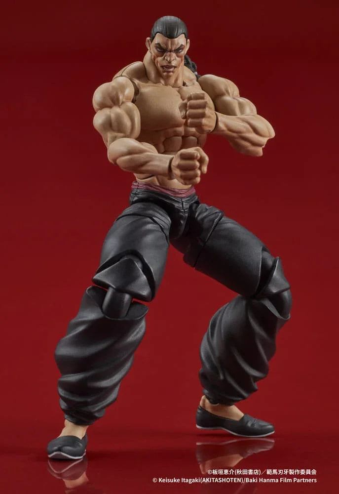 Baki Hanma Digaction Action Figur Retsu Kaioh 7 cm Digism