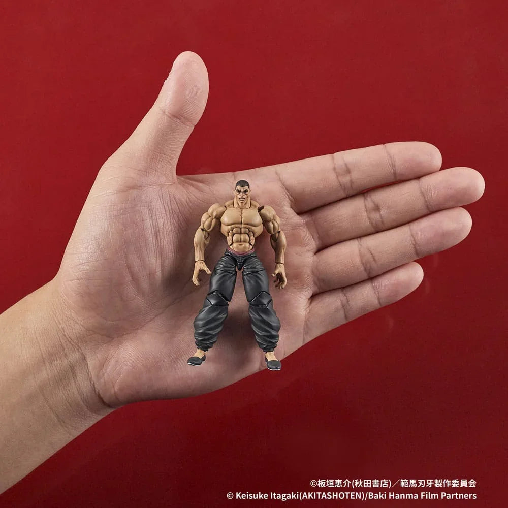 Baki Hanma Digaction Action Figur Retsu Kaioh 7 cm Digism