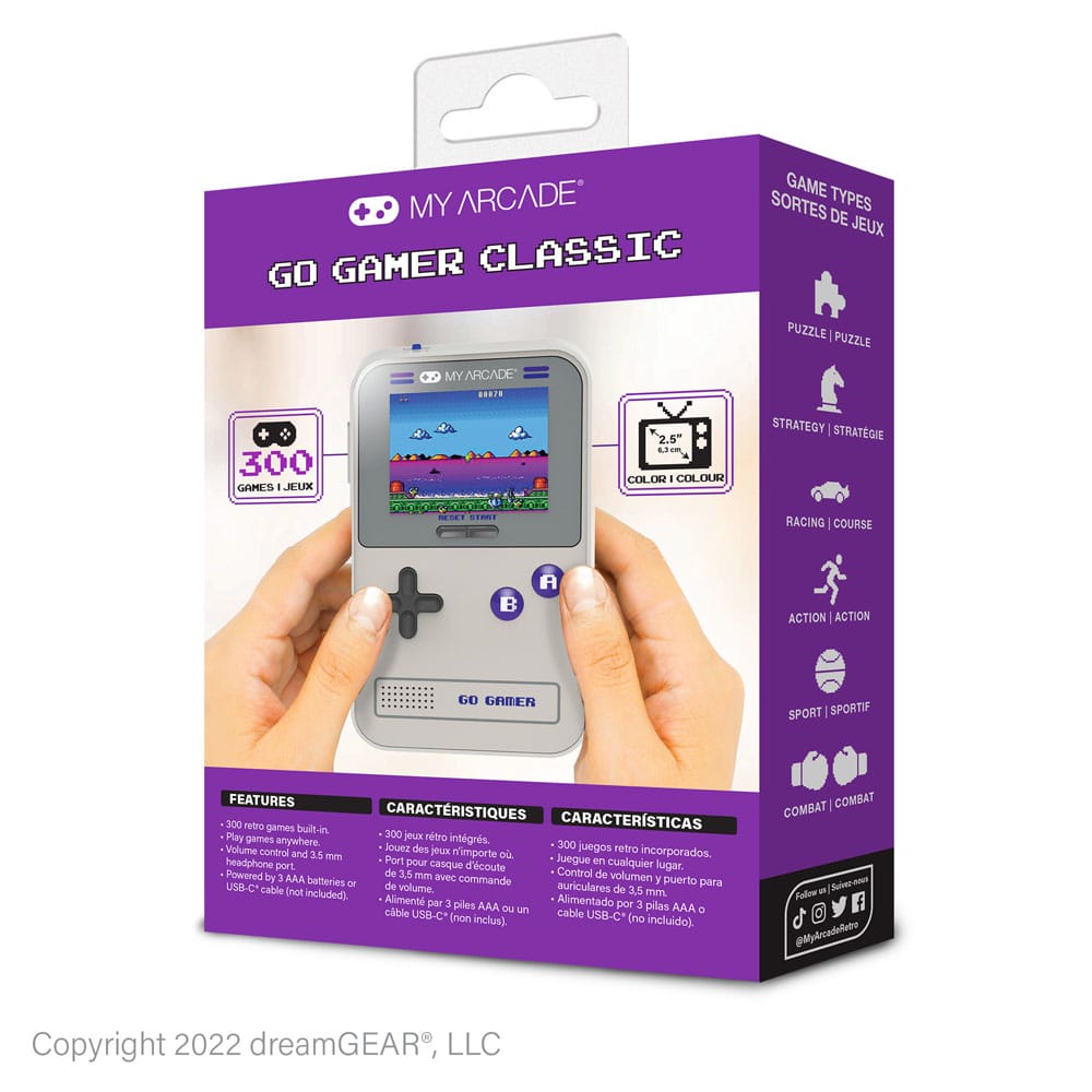 My Arcade Portable Gaming System Go Gamer Classic My Arcade