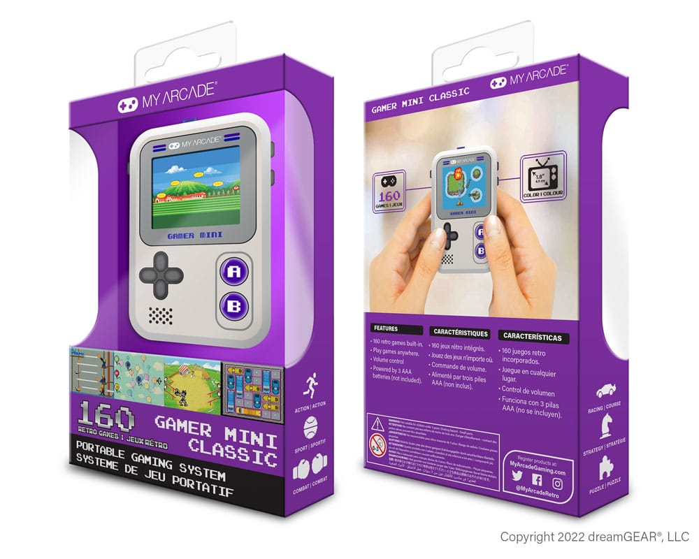 My Arcade Portable Gaming System Gamer Mini Classic My Arcade