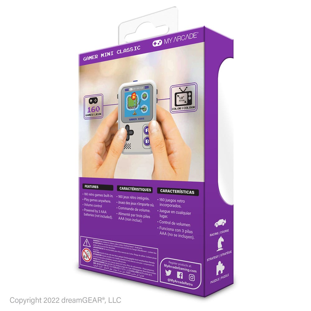 My Arcade Portable Gaming System Gamer Mini Classic My Arcade