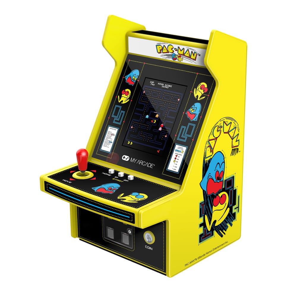Pac-Man Portabel Retro Arkad Micro Player Pro My Arcade