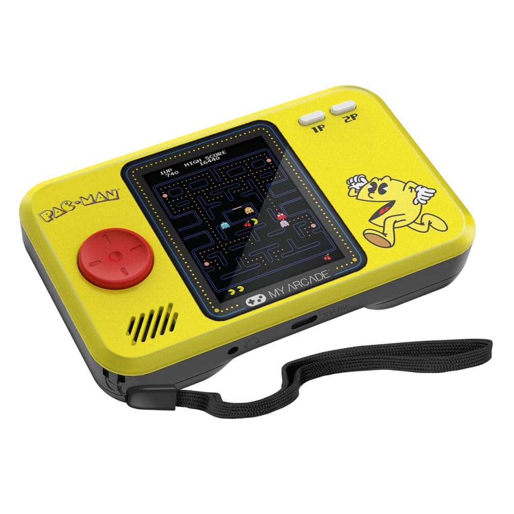 Pac-Man Portable Gaming System Pocket Player Pro My Arcade