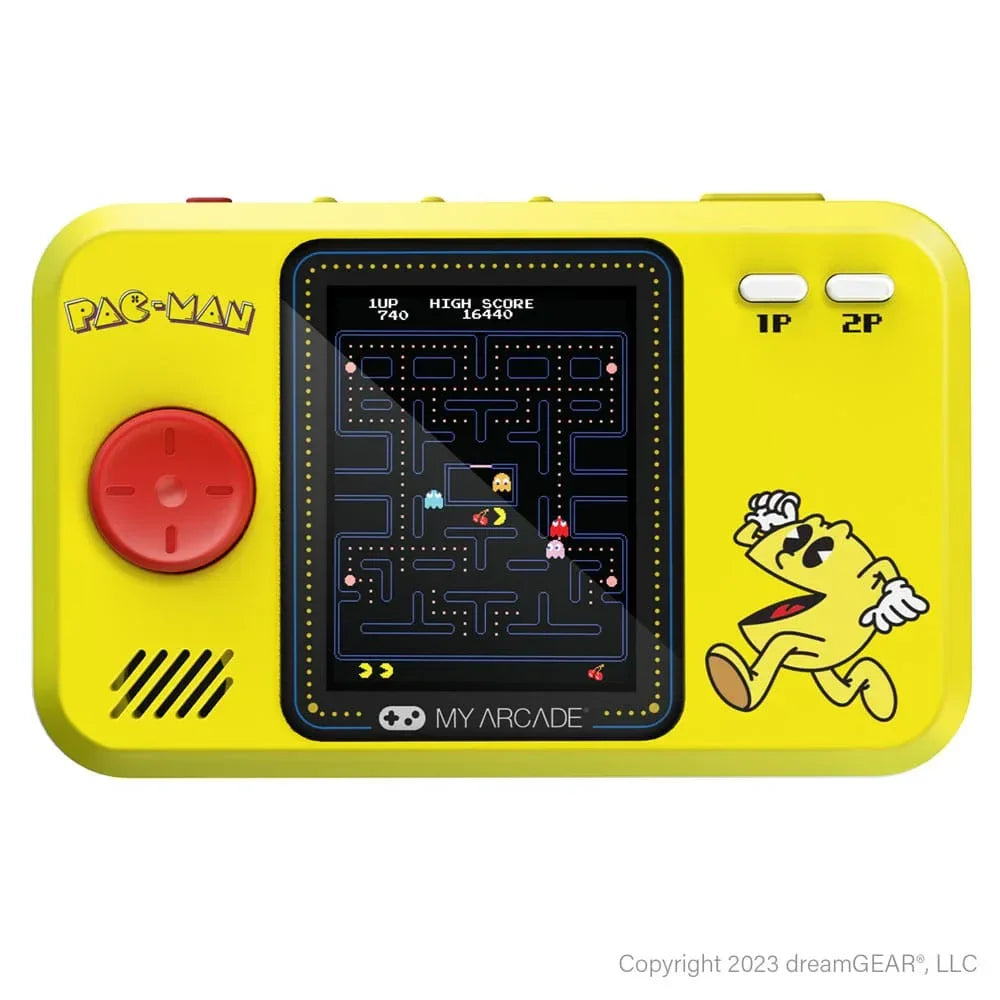Pac-Man Portable Gaming System Pocket Player Pro My Arcade