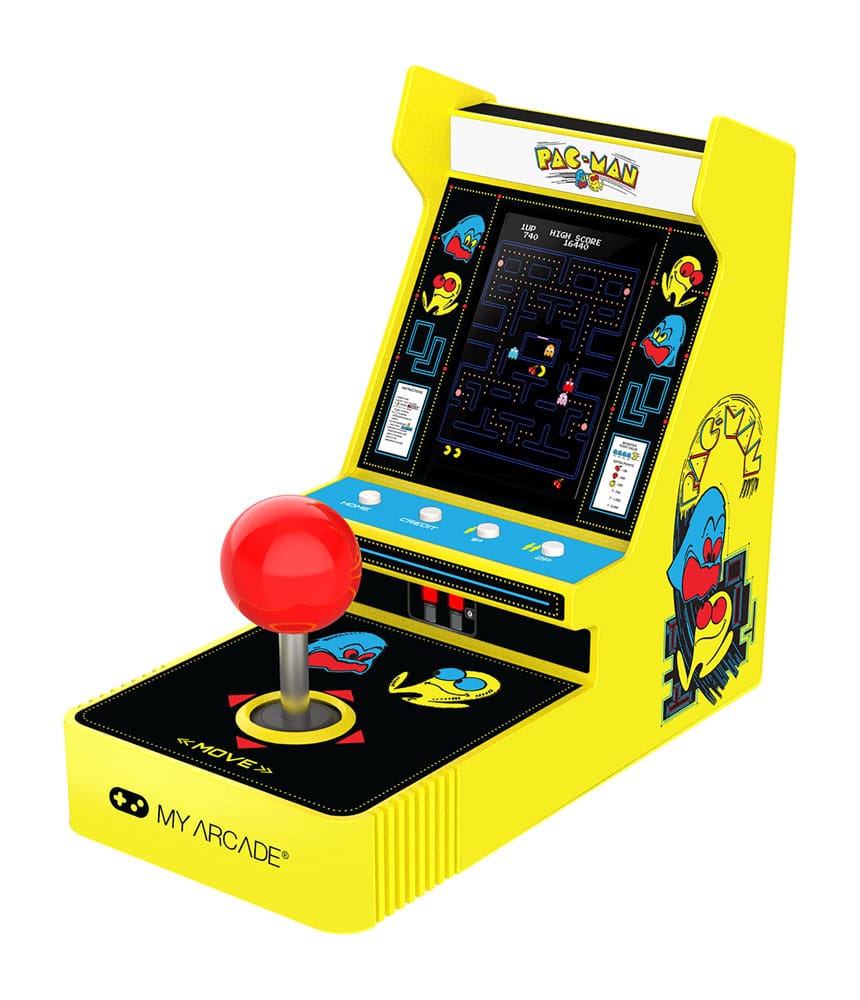 Pac-Man Bärbar Retro Arcade Joystick Spelare My Arcade