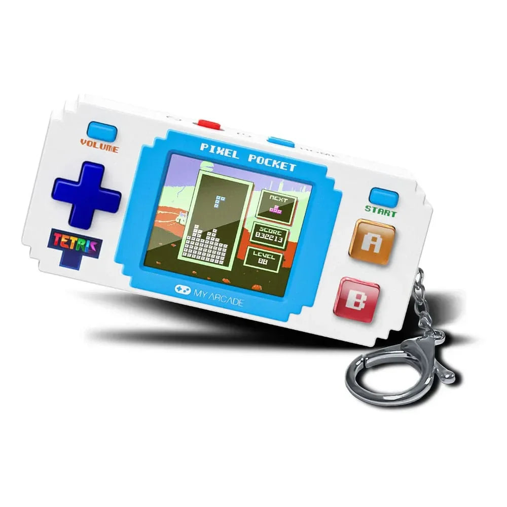 Tetris Mini Portable Gaming System Pixel Pocket Display (12) My Arcade
