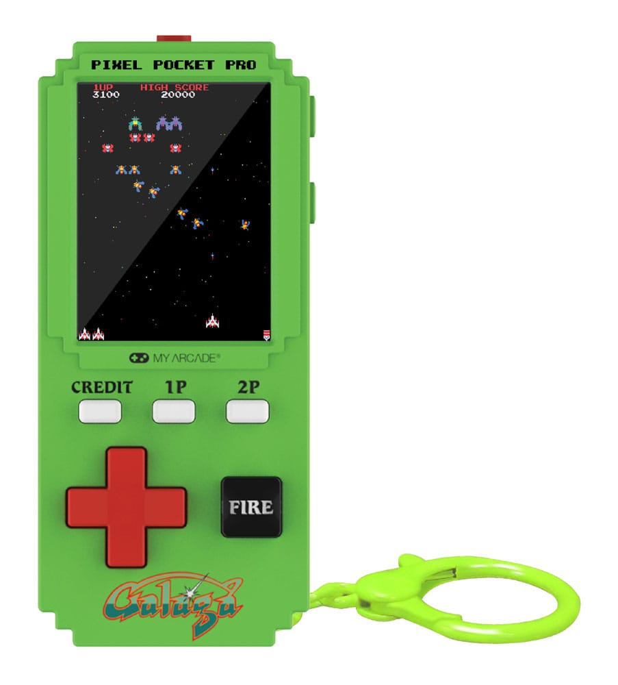 Galaga Portable Gaming System Pixel Pocket Pro My Arcade