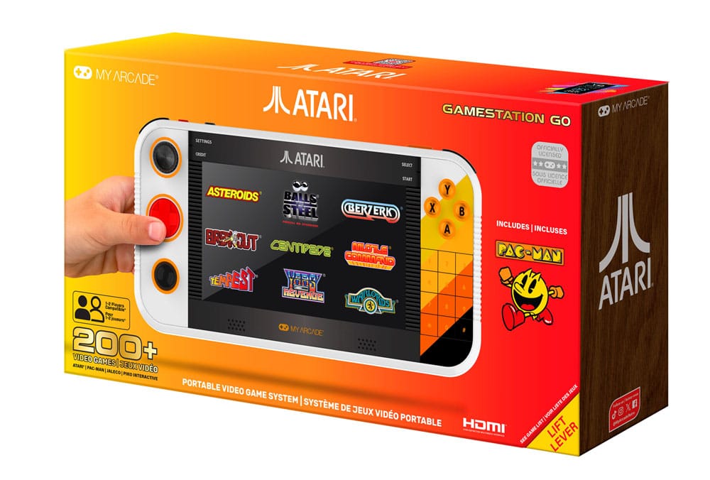 Atari Portable Gaming System Gamestation Go My Arcade