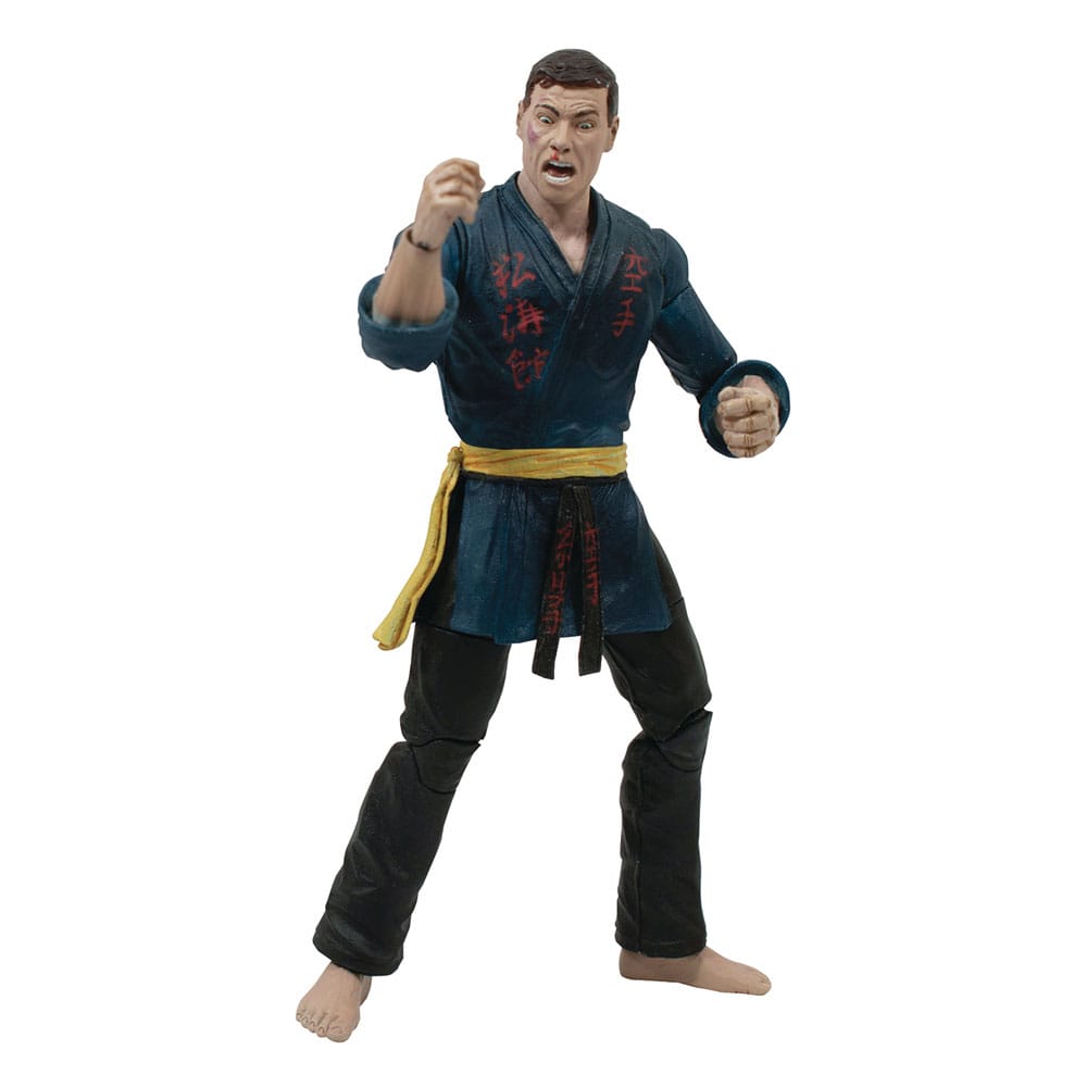 Jean-Claude Van Damme Deluxe Actionfigur Blå Gi Version 18 cm Nerdbutiken