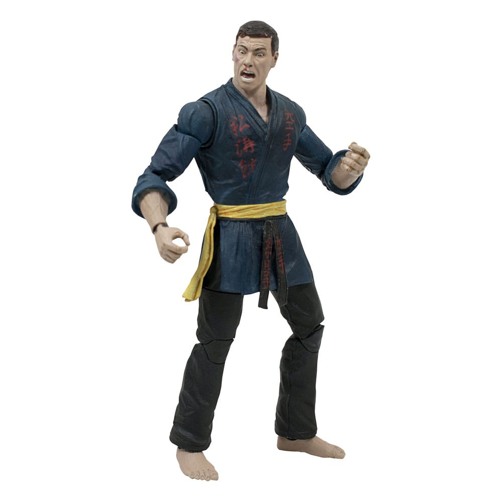 Jean-Claude Van Damme Deluxe Actionfigur Blå Gi Version 18 cm Nerdbutiken