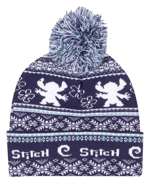 Lilo & Stitch Pom-Pom Mössa Fair Isle