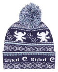 Lilo & Stitch Pom-Pom Mössa Fair Isle