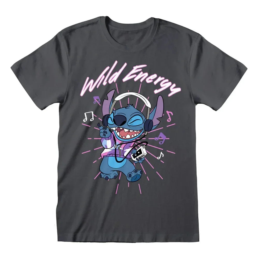Lilo & Stitch T-shirt Wild Energy Stl M Heroes Inc