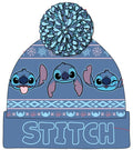 Lilo & Stitch Pom-Pom Mössa Mörkblå