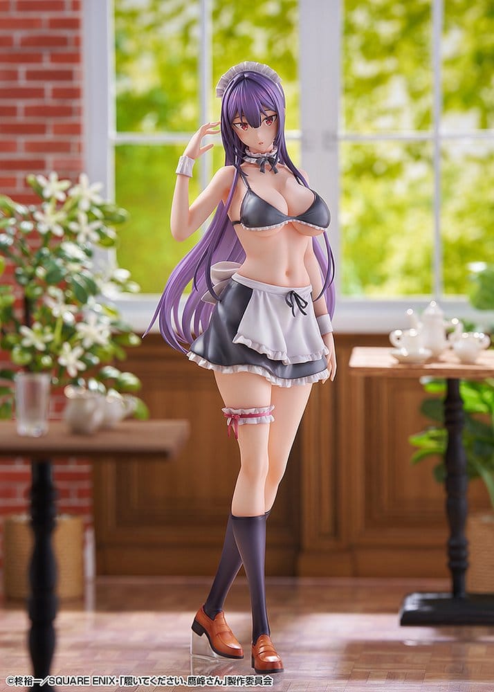 PVC-figur i skala 1/6 av Takane Takamine från Anime "Var snäll och ta på dem, Takamine-san" – 25 cm hög