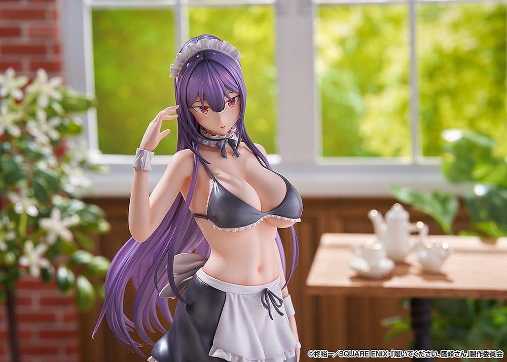 PVC-figur i skala 1/6 av Takane Takamine från Anime "Var snäll och ta på dem, Takamine-san" – 25 cm hög