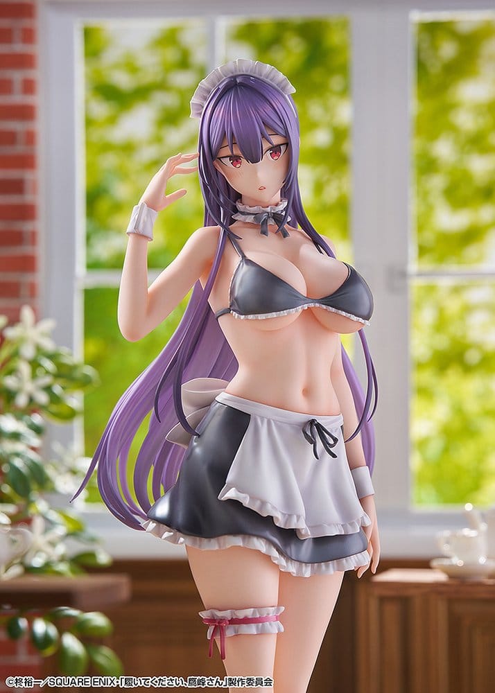 PVC-figur i skala 1/6 av Takane Takamine från Anime "Var snäll och ta på dem, Takamine-san" – 25 cm hög
