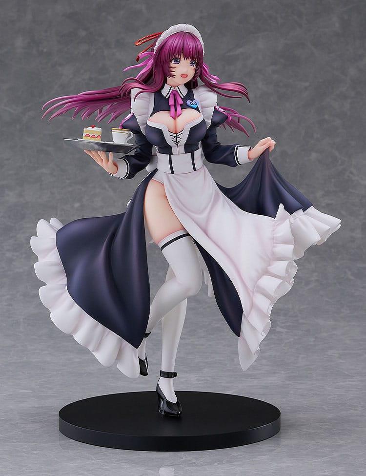 Hanikami Kanojo PVC Figur 1/6 Maid Maison Neru Shizuki Illustration av Piromizu 28 cm DMM Factory