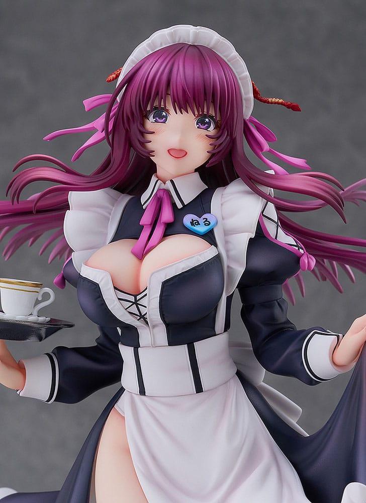Hanikami Kanojo PVC Figur 1/6 Maid Maison Neru Shizuki Illustration av Piromizu 28 cm DMM Factory