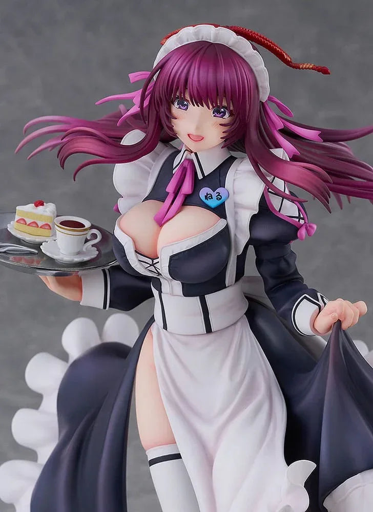 Hanikami Kanojo PVC Figur 1/6 Maid Maison Neru Shizuki Illustration av Piromizu 28 cm DMM Factory