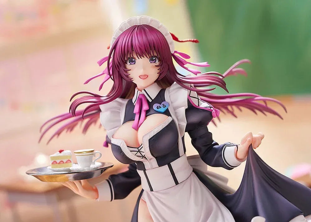 Hanikami Kanojo PVC Figur 1/6 Maid Maison Neru Shizuki Illustration av Piromizu 28 cm DMM Factory